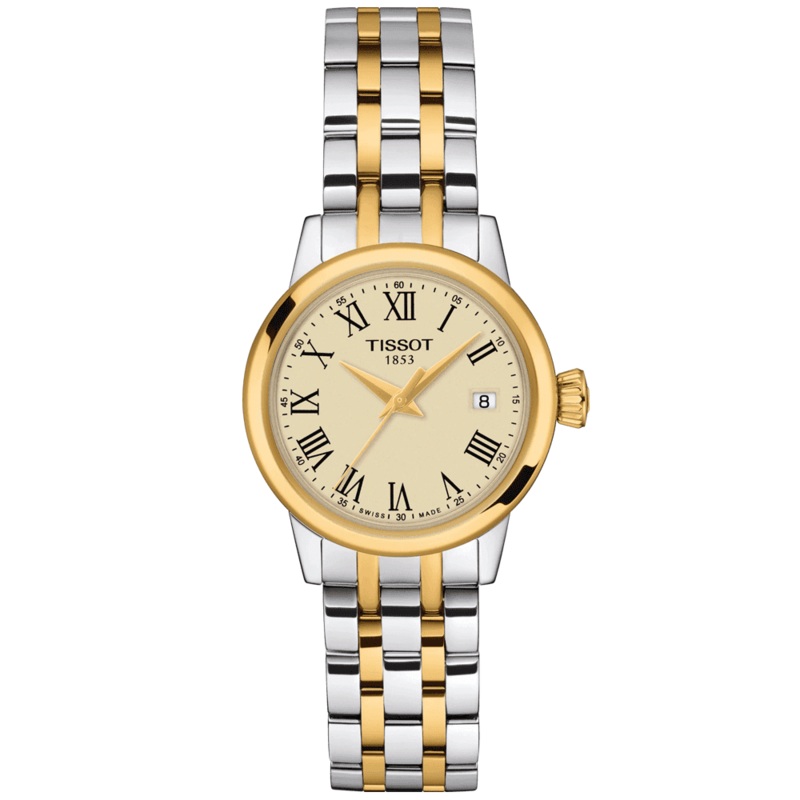 Classic Dream 28mm Lady Bracelet Watch Gold Dial