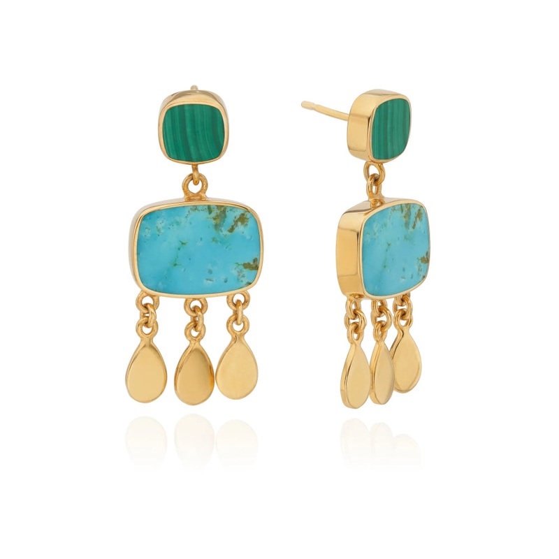 Anna Beck Atitln Turquoise Drop Earrings