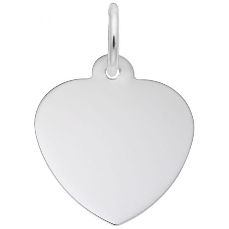 Engravable Heart Charm
