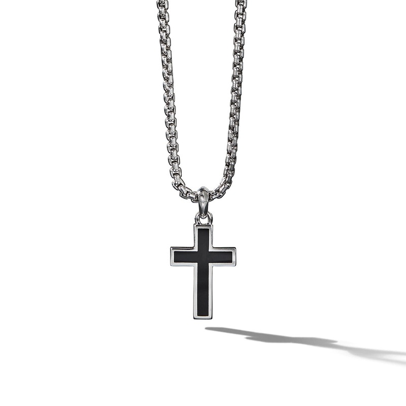 Cross with Black Onyx