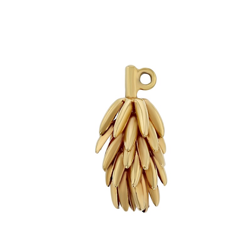 Bunch of Bananas 14K Yellow Gold Charm