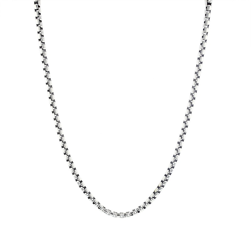 David Yurman 20-Inch Box Chain Necklace