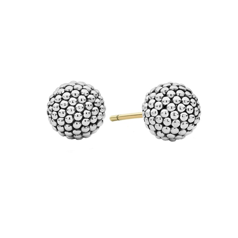 Beaded Stud Earrings