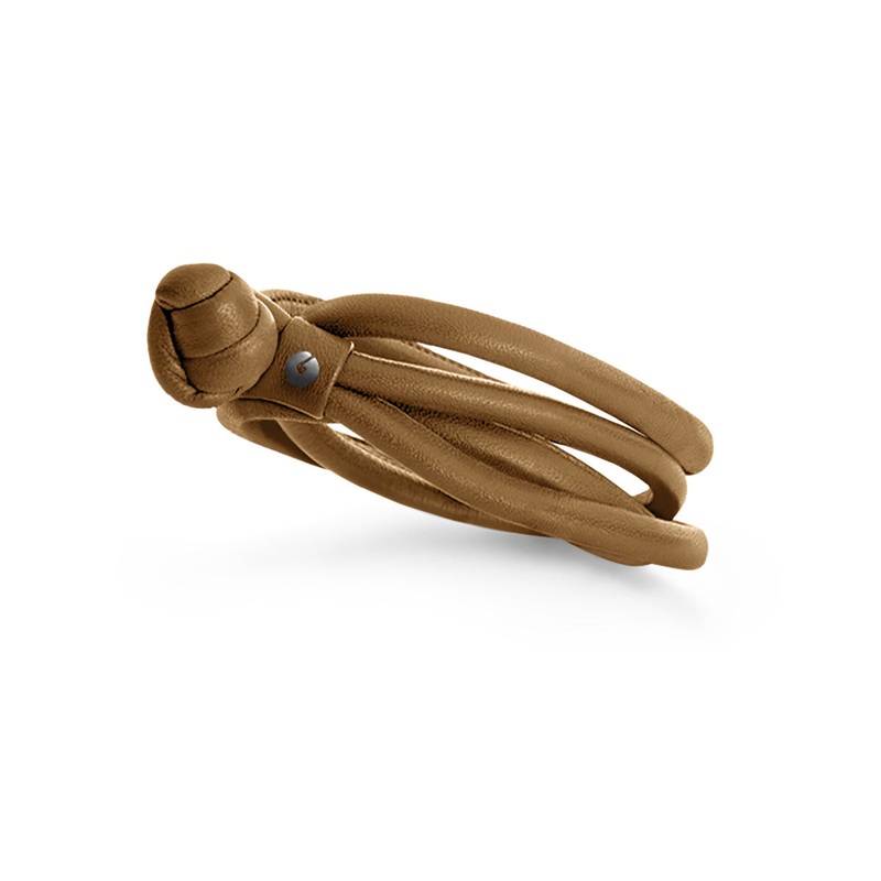 Camel Leather Bracelet