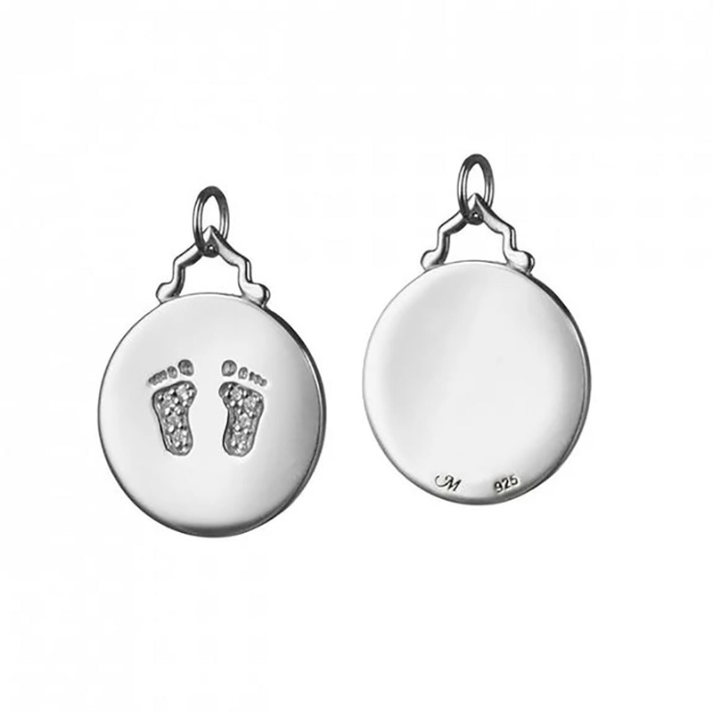 Small Baby Charm with Sapphires