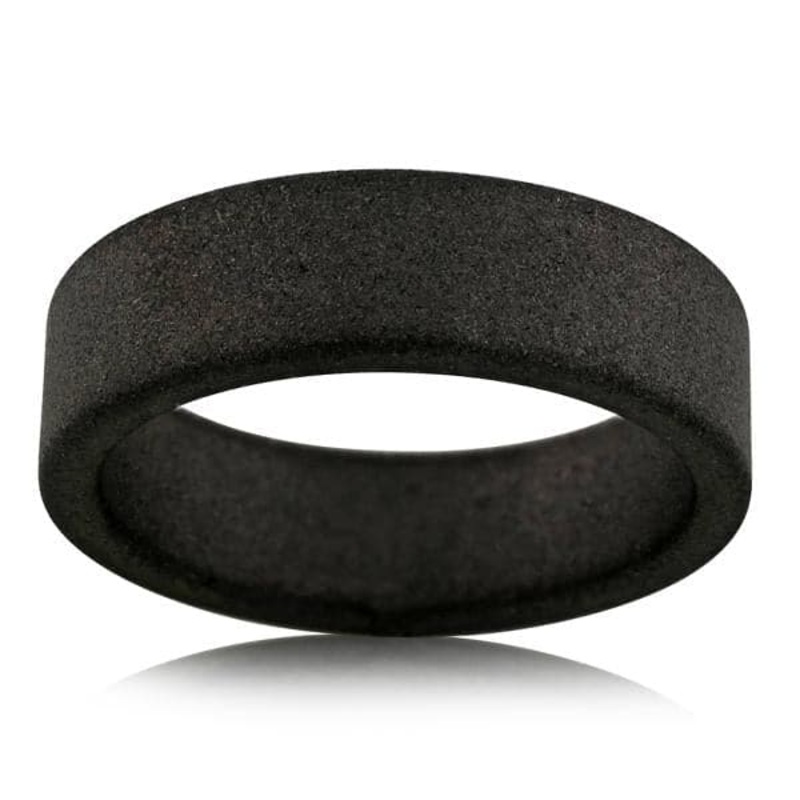 TRITON Raw Tungsten Wedding Band