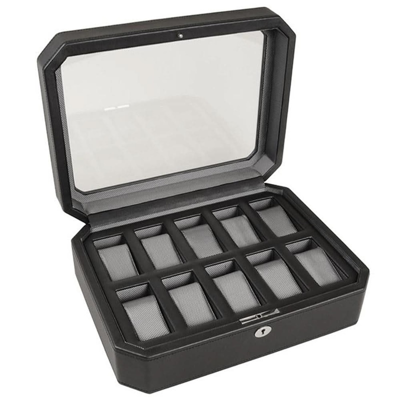 WOLF 10-Piece Windsor Watch Storage Box