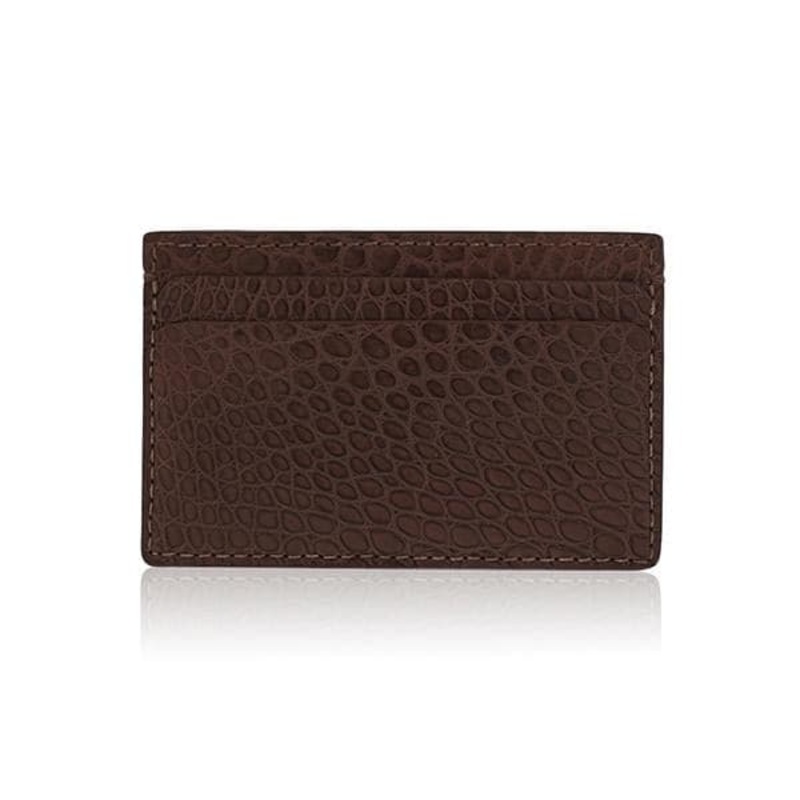 Alligator Leather Card Case