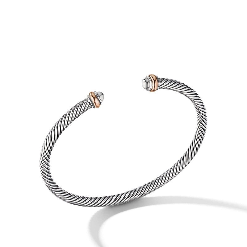 DAVID YURMAN Cable Classics Bracelet with Gold