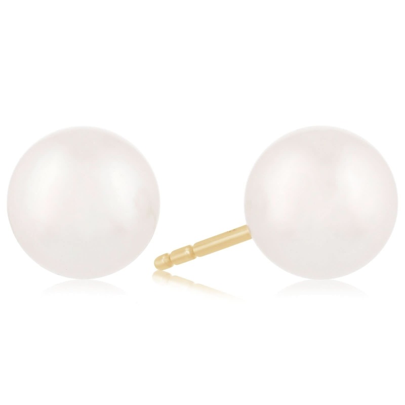 7.5-8mm Cultured Pearl Studs