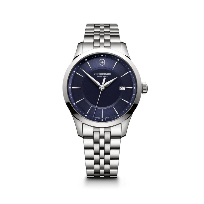 40mm Steel Alliance with Blue Dial