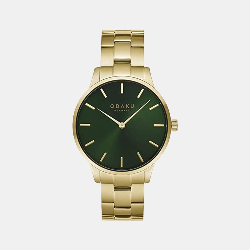 Men's Green Analog Stainless Steel Watch V247GXGESG