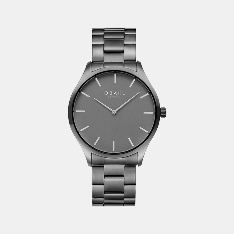 Men's Grey Analog Stainless Steel Watch V260GXUUSU