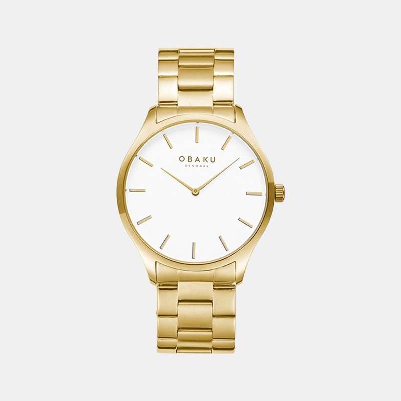 Men's White Analog Stainless Steel Watch V260GXGISG