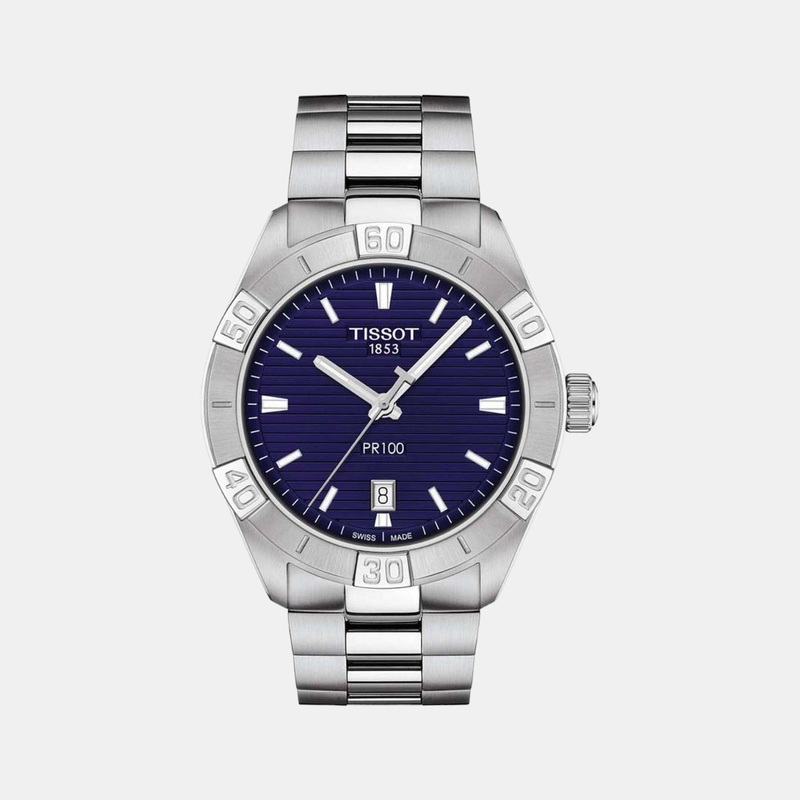PR 100 Men Analog Stainless Steel Watch T1016101104100