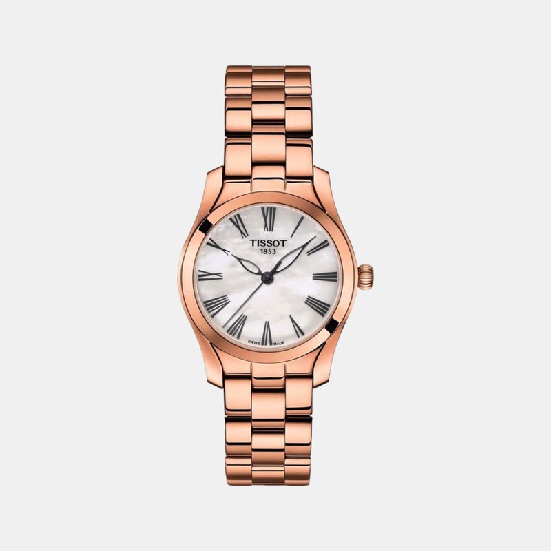 T-Wave Women Analog Stainless Steel Watch T1122103311300