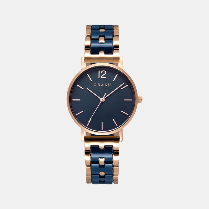 Women Blue Analog Stainless Steel Watch V197LXVLSL