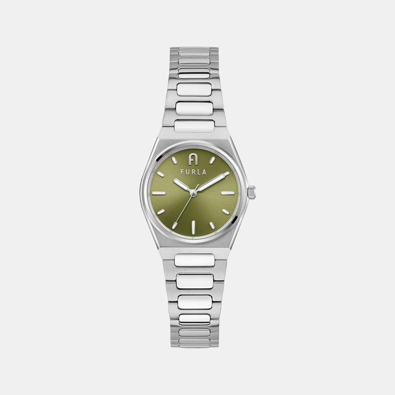 Women Green Analog Stainless Steel Watch WW00020008L1
