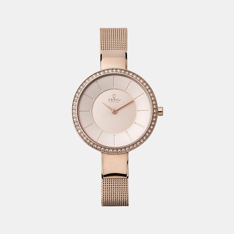 Women's Rose Gold Analog Stainless Steel Watch V179LEVVMV