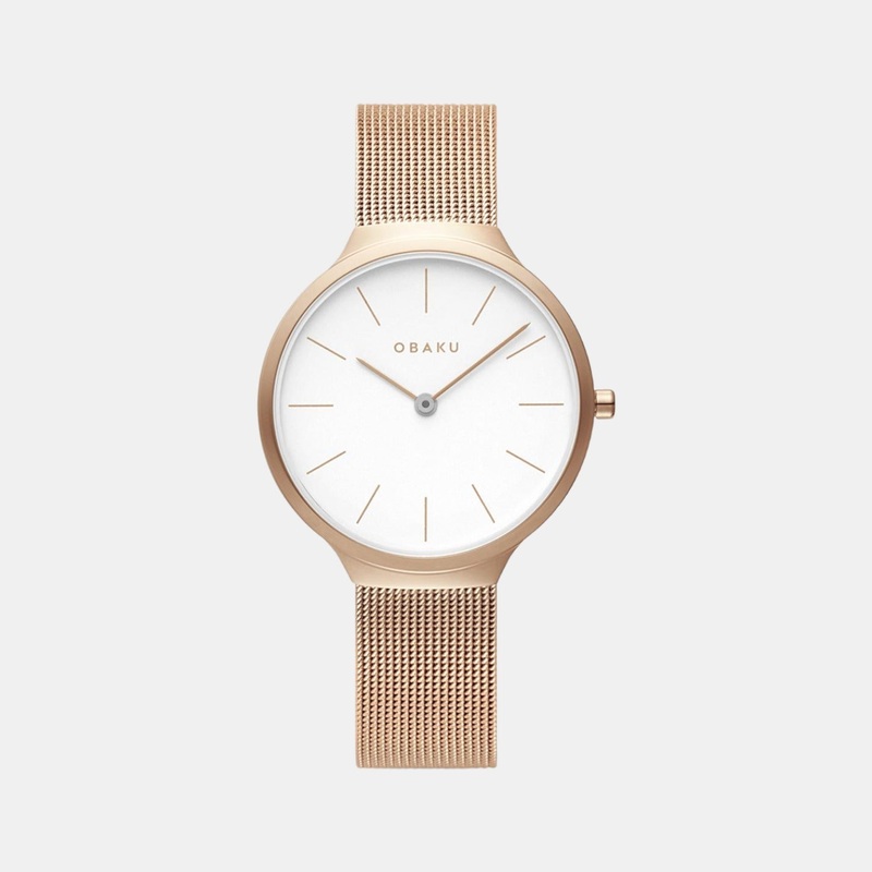 Women's White Analog Stainless Steel Watch V240LXVWMV