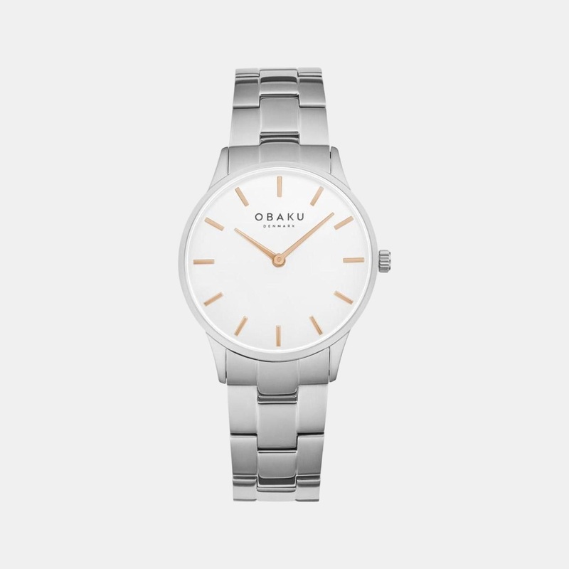 Women's White Analog Stainless Steel Watch V247LXCISC
