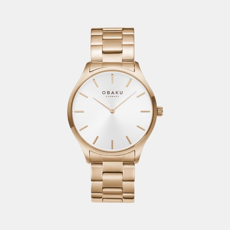 Women's White Analog Stainless Steel Watch V260LXVISV