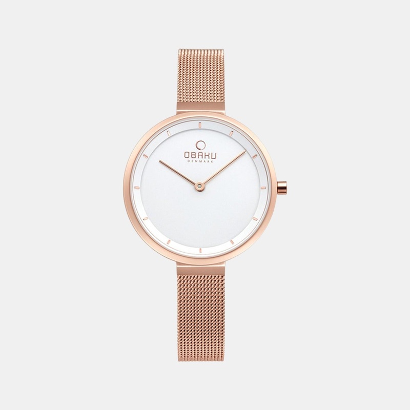 Women White Analog Stainless Steel Watch V225LXVIMV