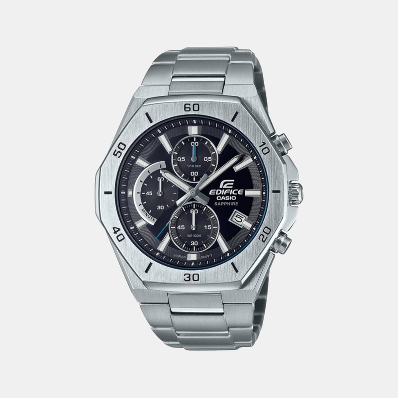 Men's Chronograph Stainless Steel Watch EX550 - EFB-680D-1AVUDF