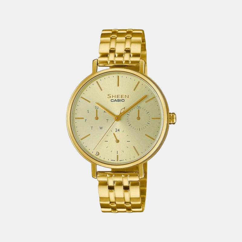 Women's Multi-Function Stainless Steel Watch SH286 - SHE-4541G-9AUDF