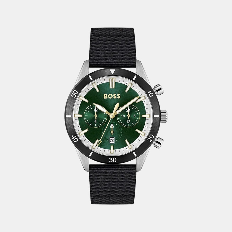 Men Green Resin Chronograph Watch 1513936