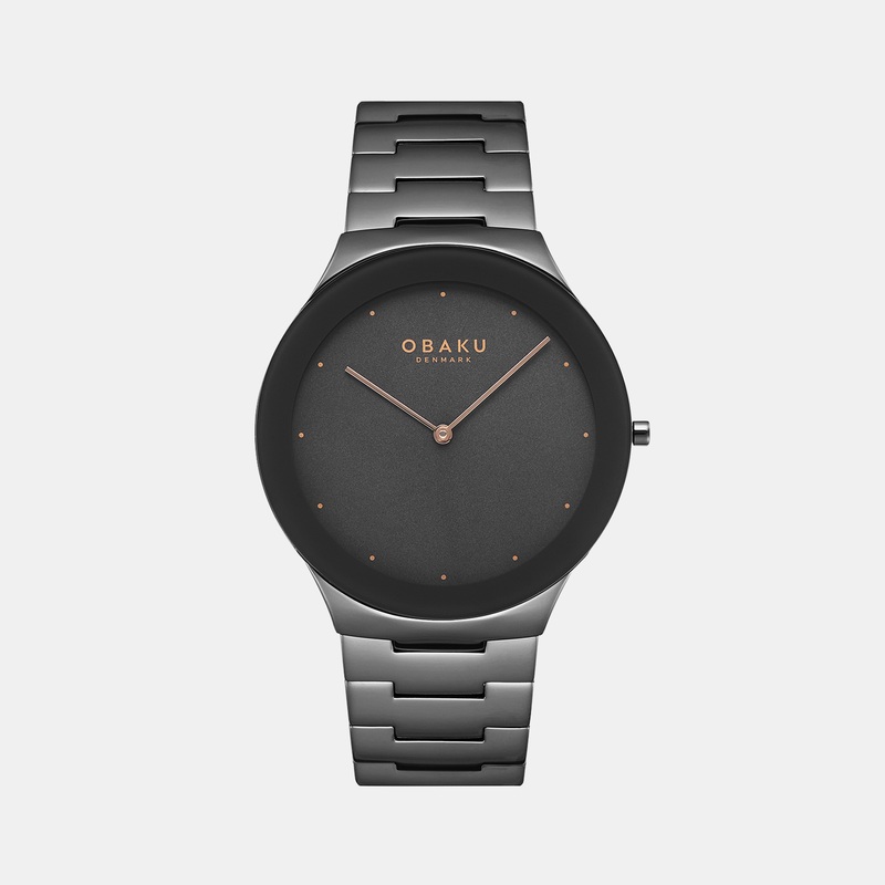 Men Quartz Grey Dial Analog Stainless Steel Watch V290GXUUSU