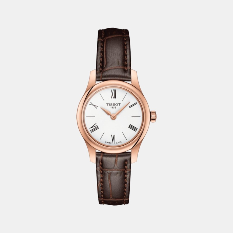 Tradition Women Analog Leather Watch T0630093601800