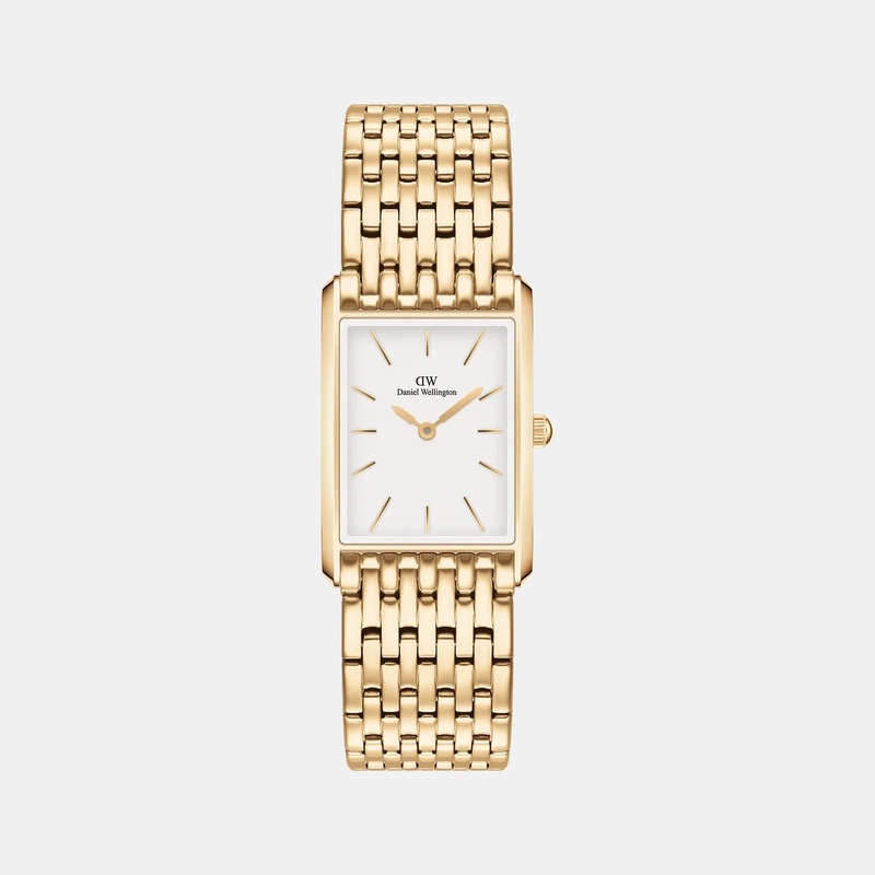 Women Quartz White Dial Analog Stainless Steel Watch DW00100705K