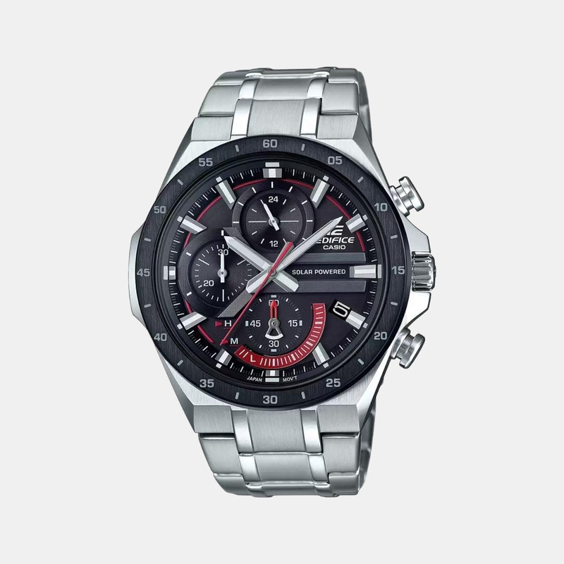 Edifice Men's Chronograph Stainless Steel Watch EX487 - EQS-920DB-1AVUDF