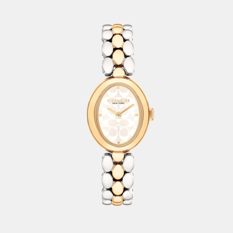 Sammy Women Quartz White Dial Stainless Steel Watch 14504419