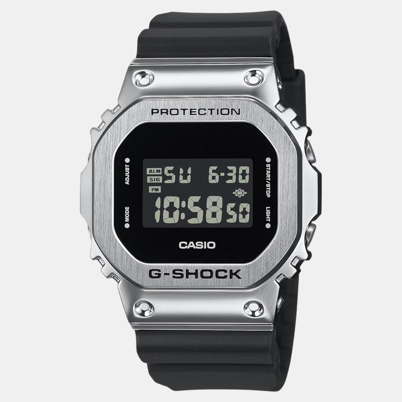 G-Shock Men Quartz Black Dial Digital Resin Watch GM-5600U-1DR G1526