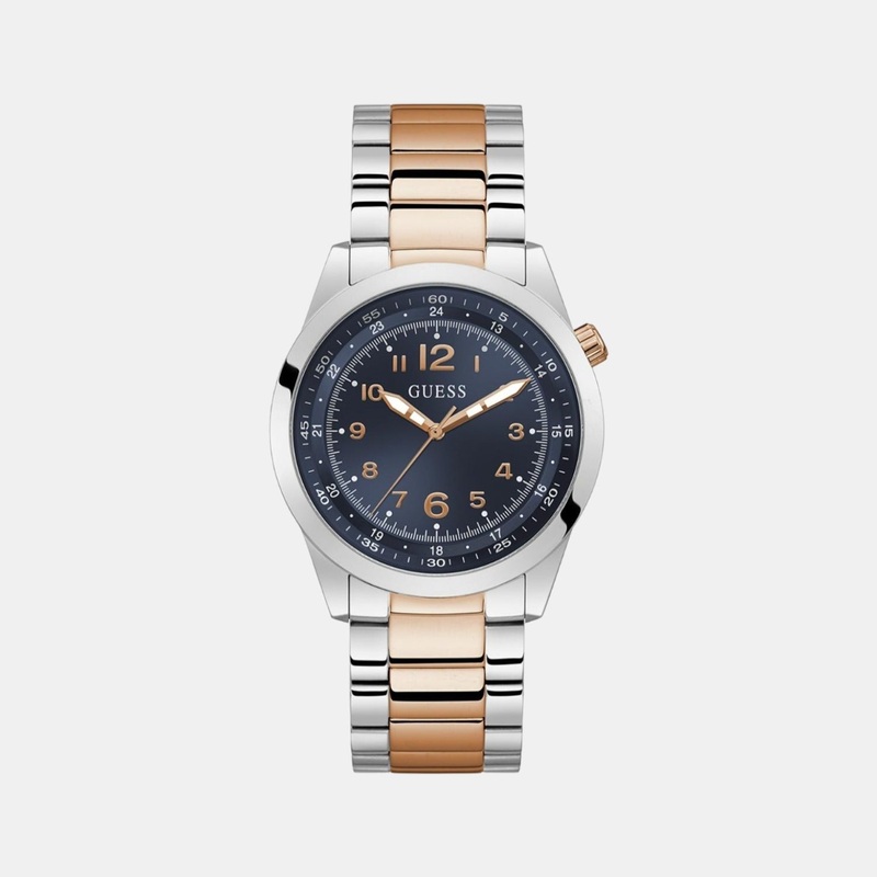 Men Blue Analog Stainless Steel Watch GW0493G3
