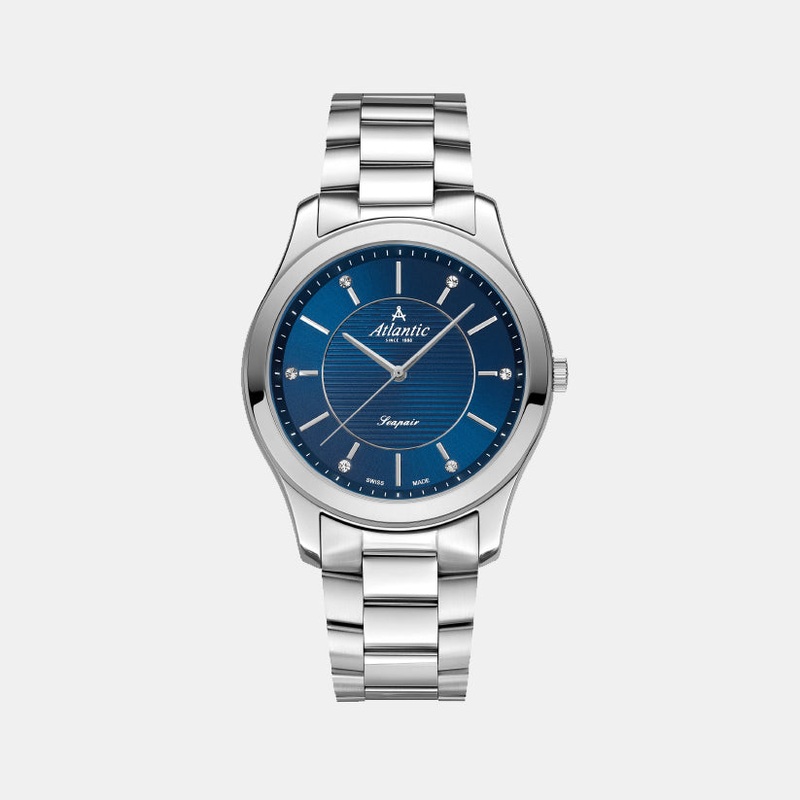 Seapair Women Quartz Blue Dial Analog Stainless Steel Watch 20335.41.51