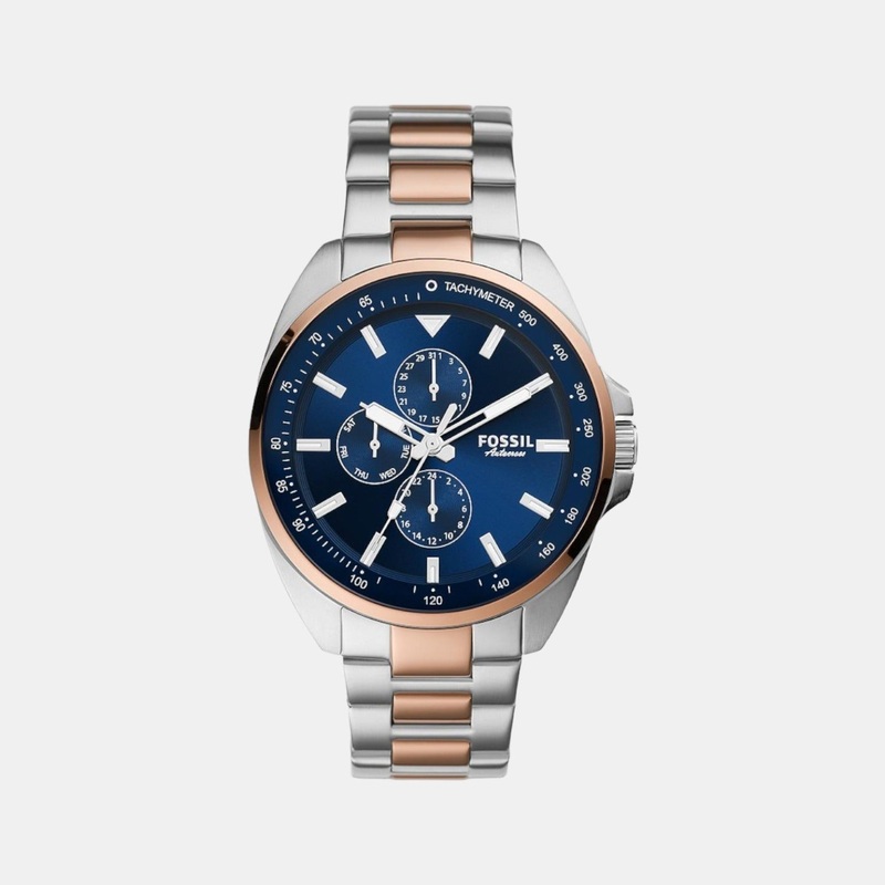 Autocross Men's Blue Stainless Steel Chronograph Watch BQ2552