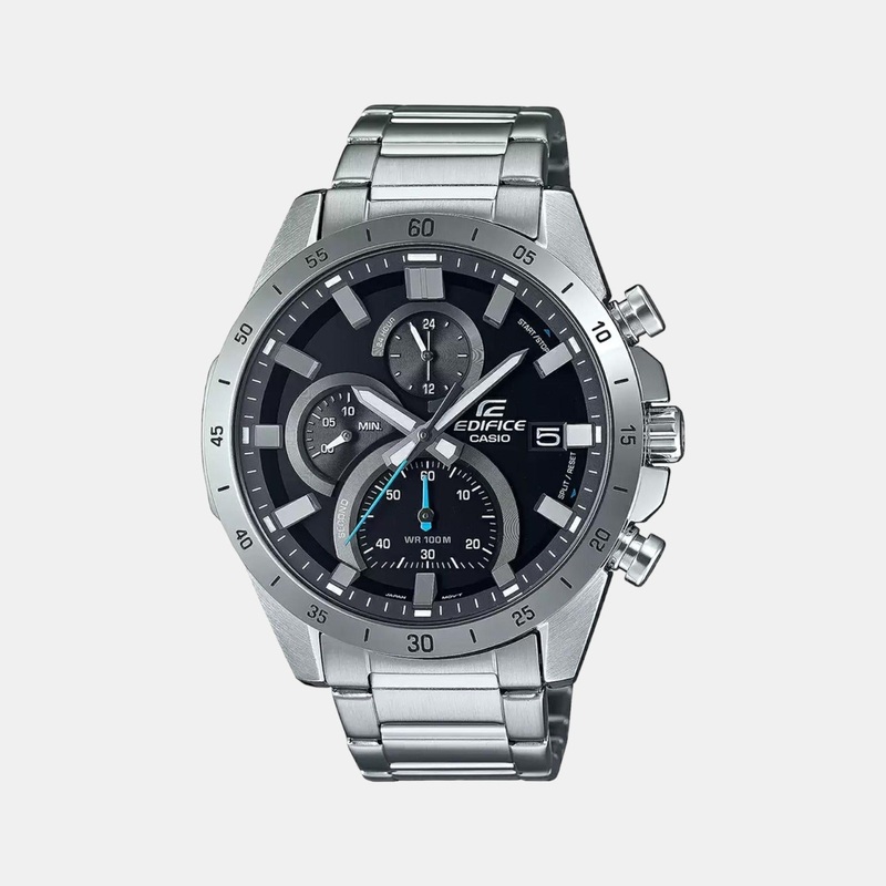 Edifice Men's Black Dial Chronograph Stainless Steel Watch ED512 - EFR-571D-1AVUDF