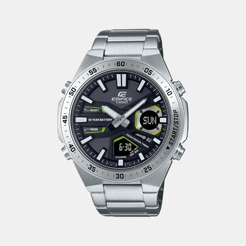 Edifice Men's Chronograph Stainless Steel Watch ED550 - EFV-C110D-1A3VDF