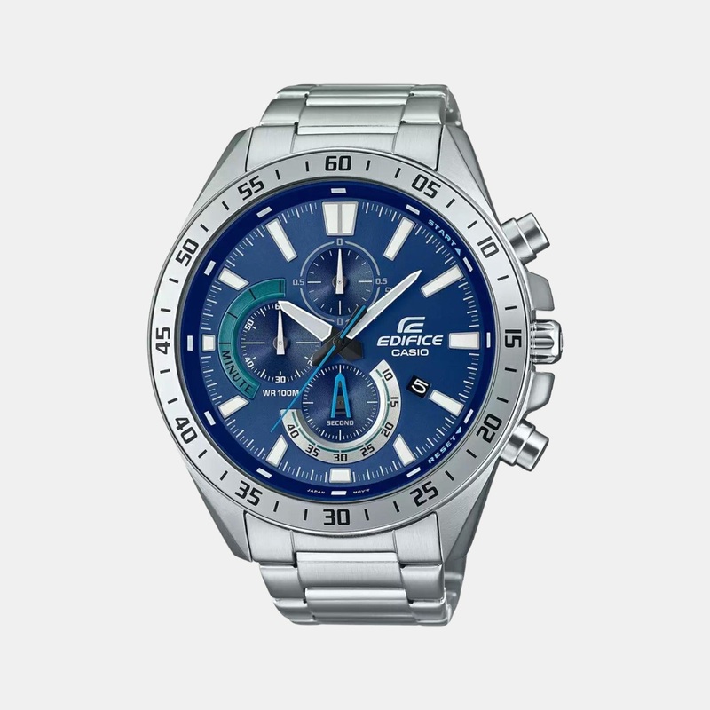 Edifice Men's Stainless Steel Chronograph Watch ED533 - EFV-620D-2AVUDF