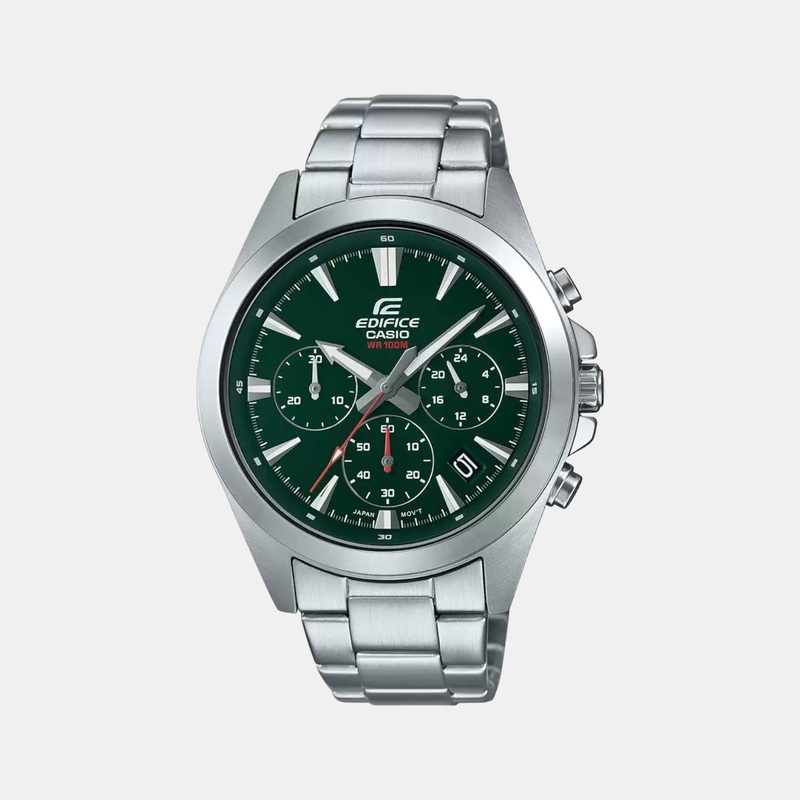 Edifice Men's Stainless Steel Chronograph Watch ED546 - EFV-630D-3AVUDF