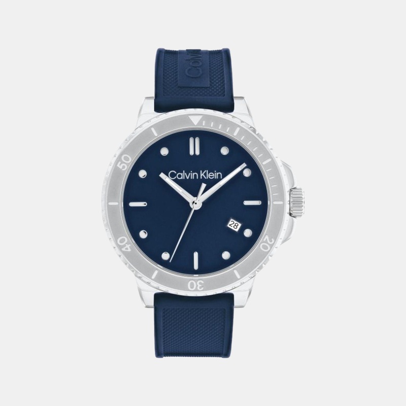 Men Analog Silicon Watch 25200206