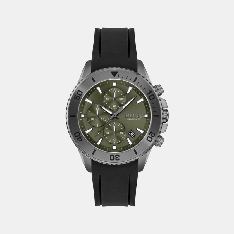 Men Green Analog Stainless Steel Watch 1513967