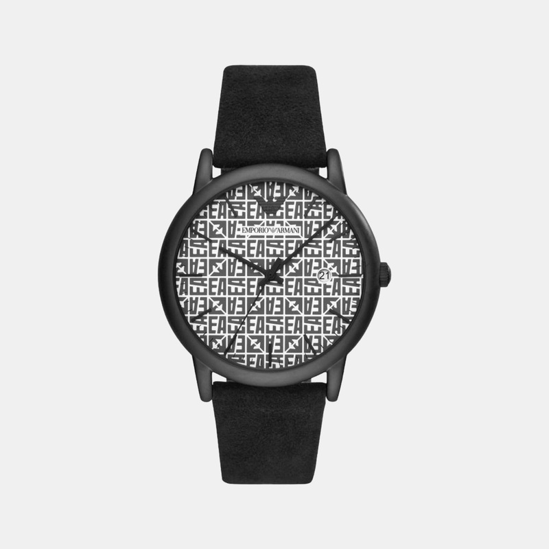 Men's Analog Leather Watch AR11274