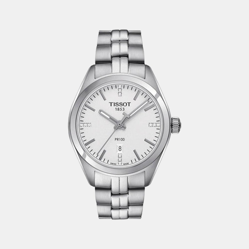 PR 100 Men Analog Stainless Steel Watch T1012101103600
