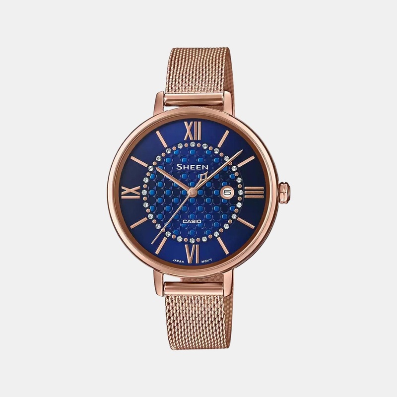 Sheen Women's Analog Stainless Steel Watch SH219 - SHE-4059PGM-2AUDF