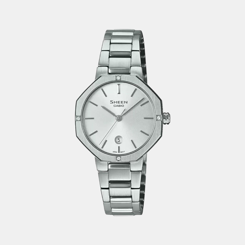 Sheen Women's Analog Stainless Steel Watch SH245 - SHE-4543D-7AUDF
