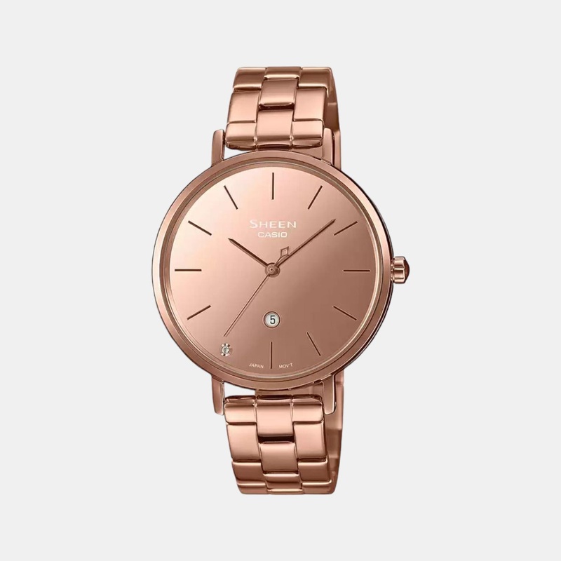 Sheen Women's Analog Stainless Steel Watch SH247 - SHE-4544PG-4AUDF